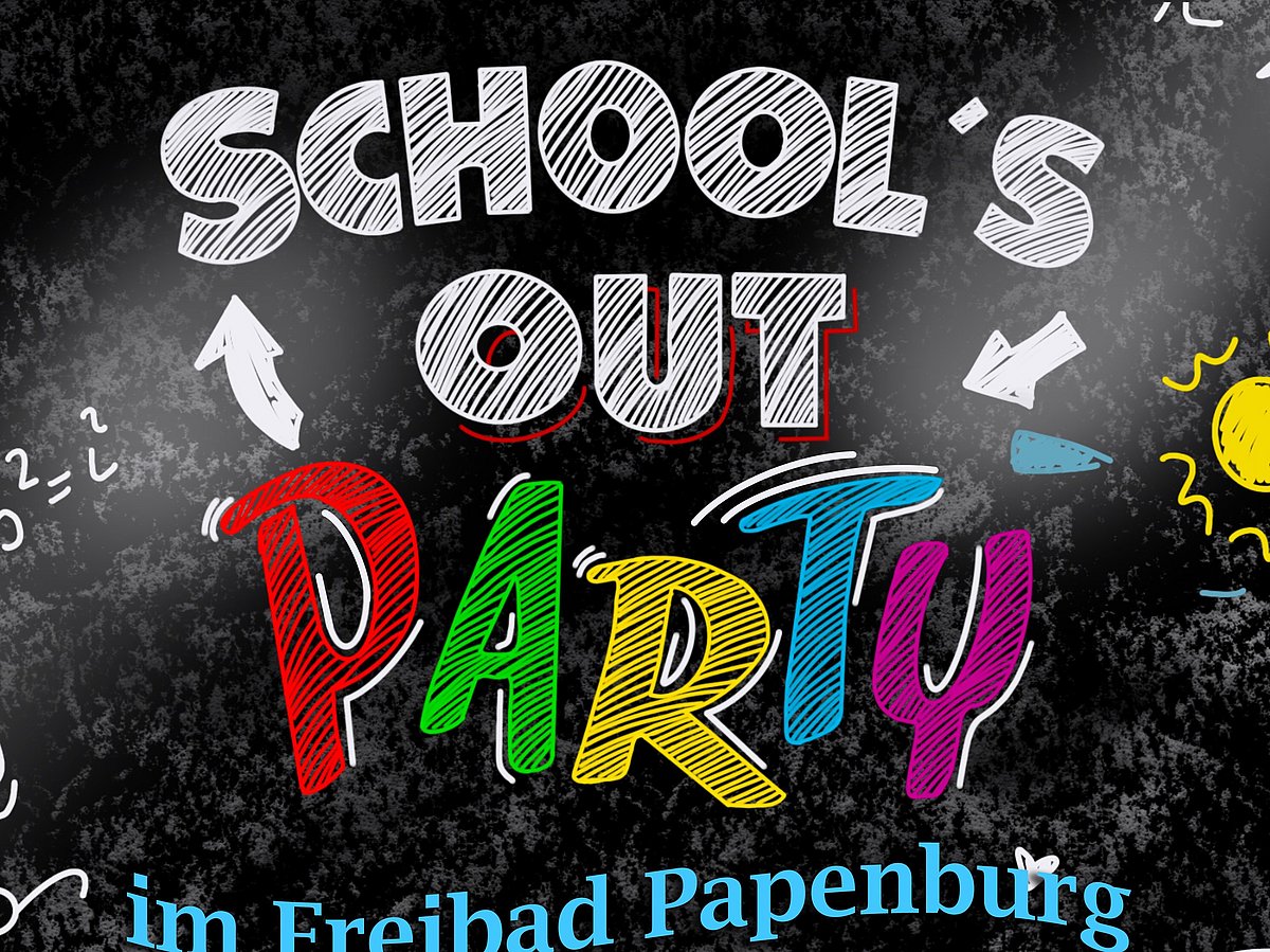 School’s Out Party Pool Party im Freibad