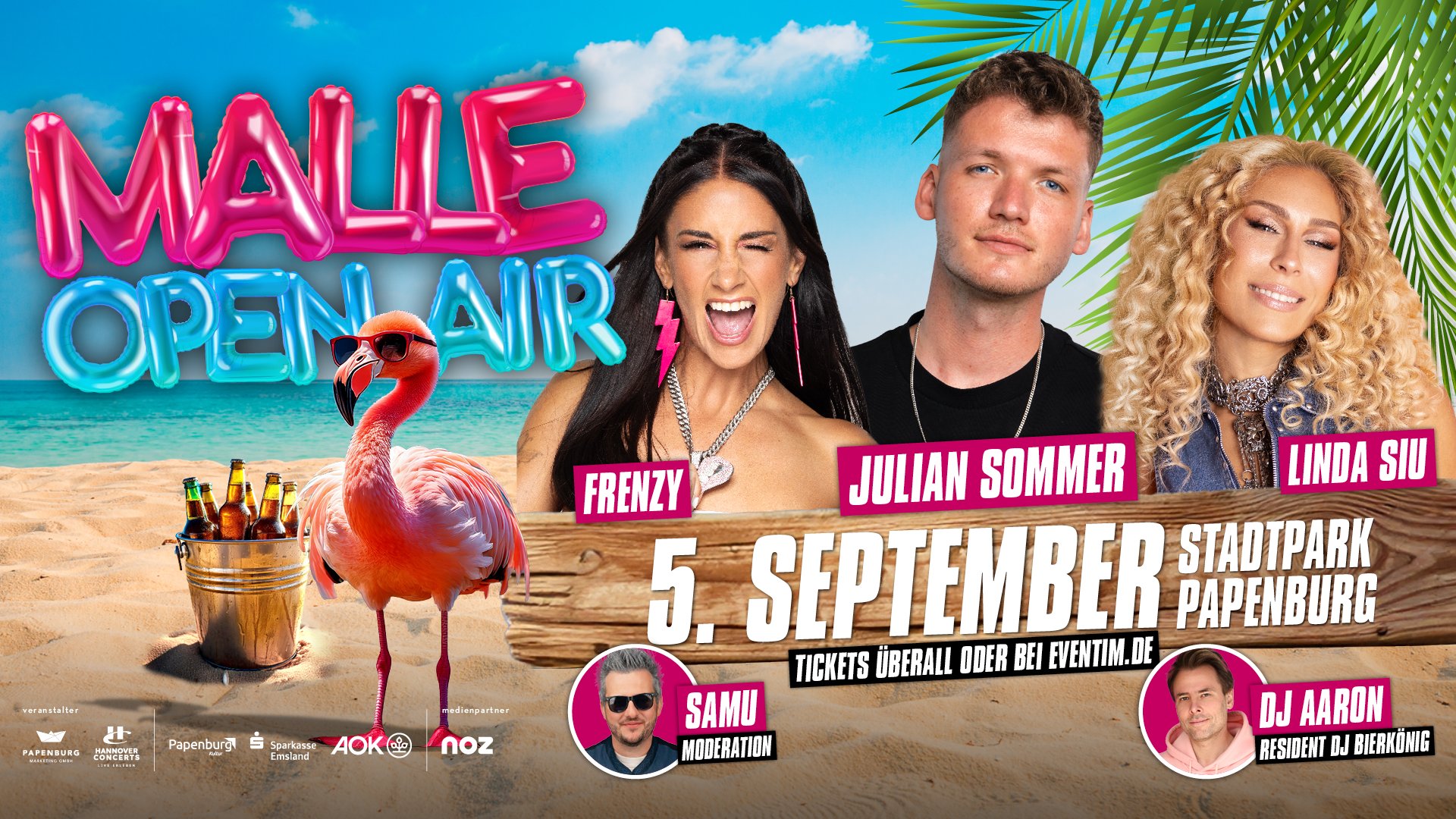 Malle Open Air im Stadtpark Papenburg