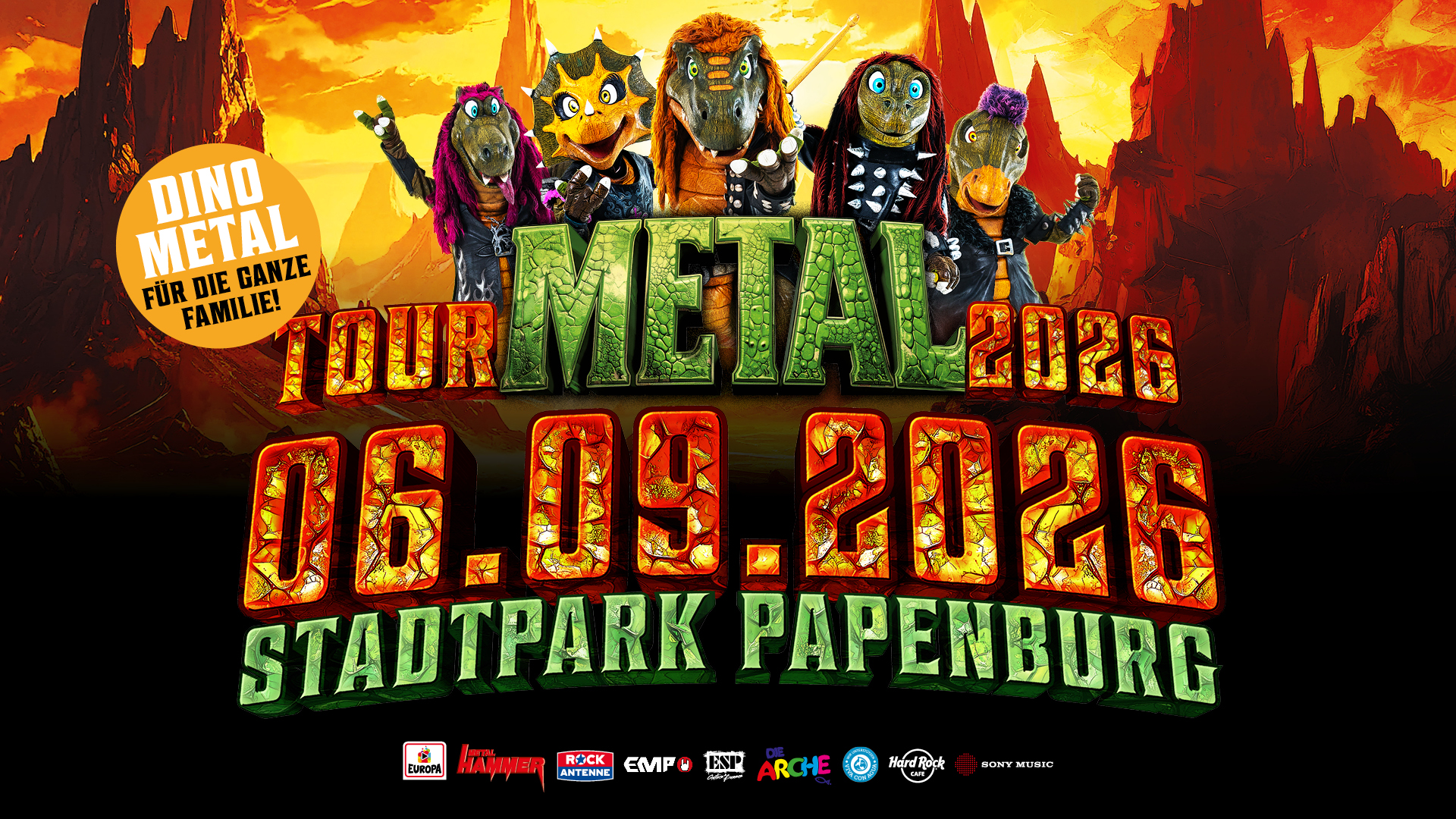 Heavysaurus – Metal Tour 2026