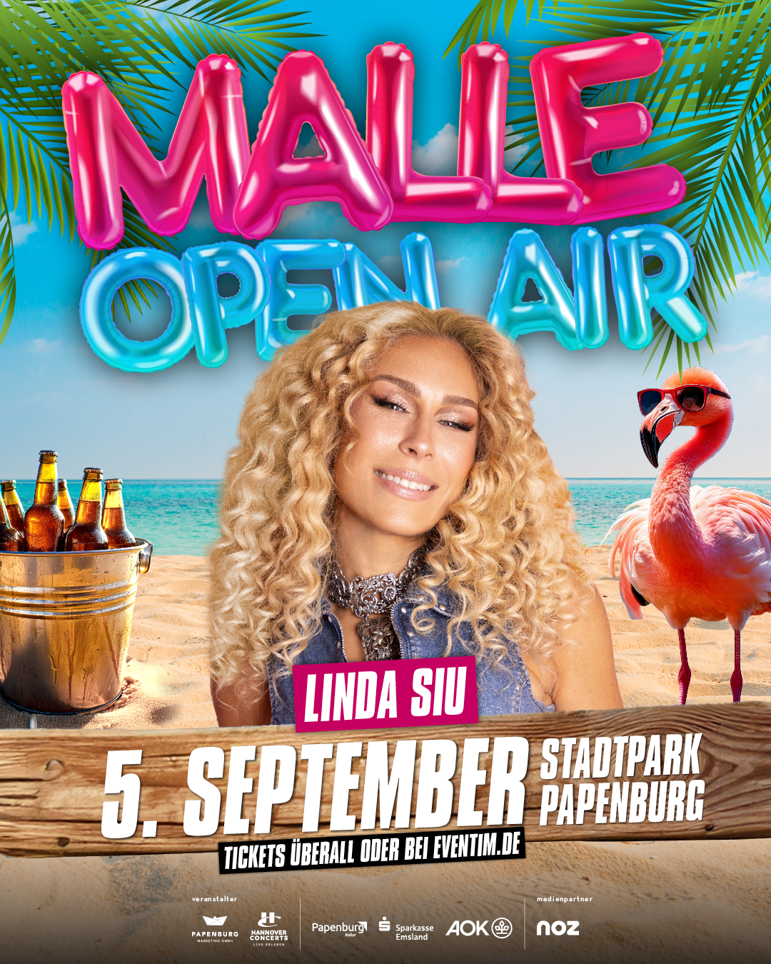 Linda Siu beim Malle Open Air Papenburg