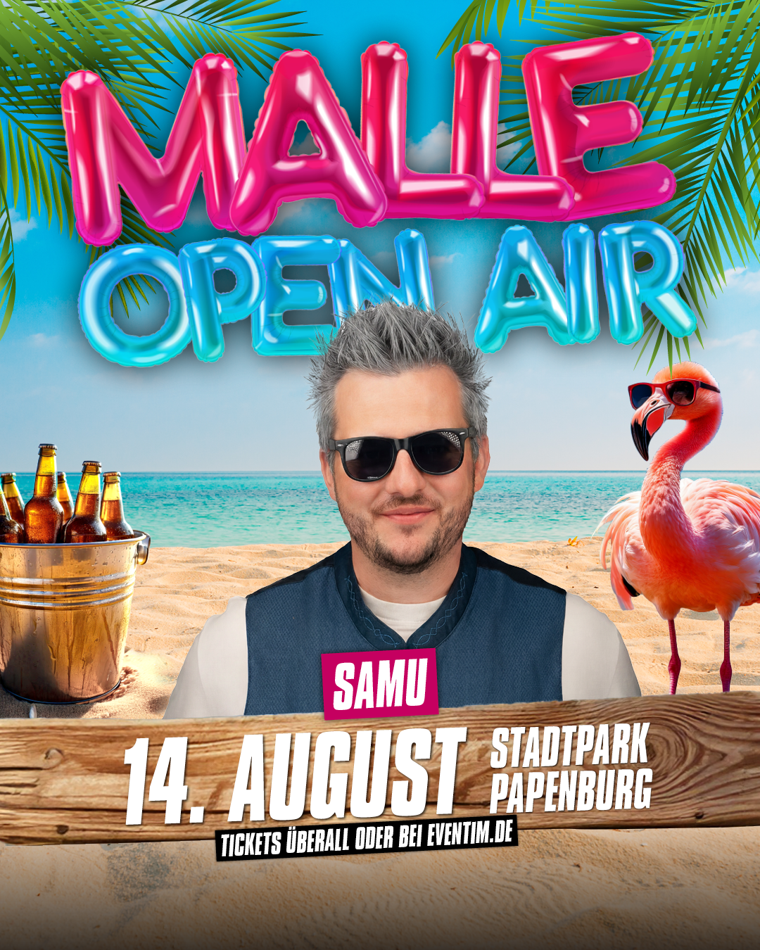 Samu beim Malle Open Air Papenburg